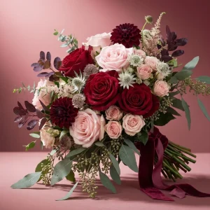 Buchet de trandafiri rosii